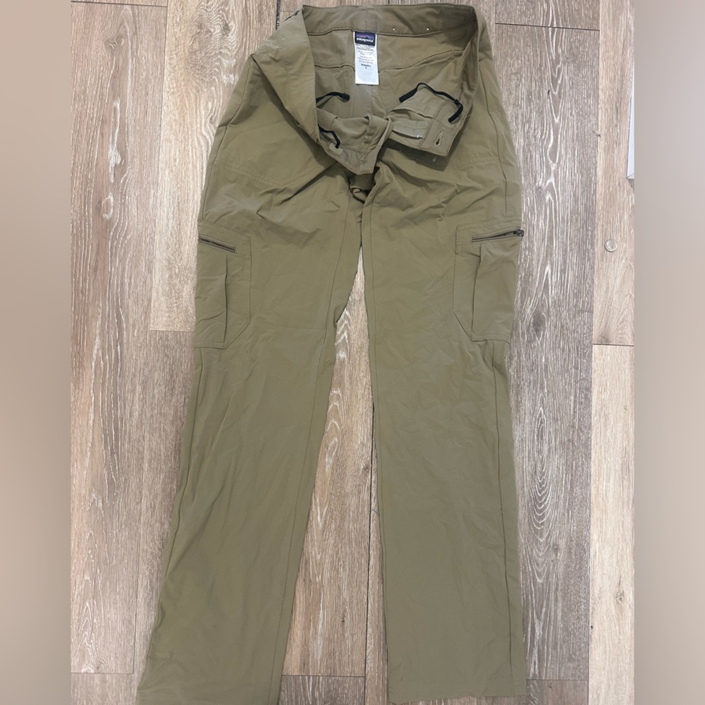 Patagonia Tan Hiking Cargo Pants